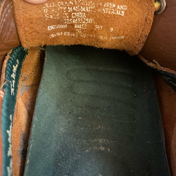 Thom Mc A Men’s Tie Dock Leather Loafers Boat Shoes Sz9 Preppy Nautical Summer - Picture 11 of 11